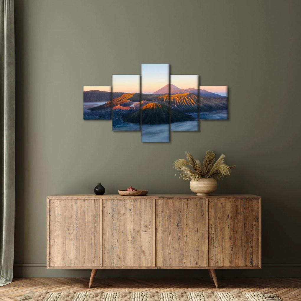 Obraz góry Bromo w Indonezji (125x70 cm)