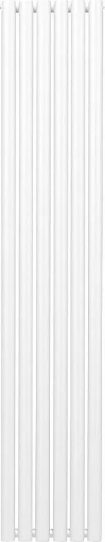 Grzejnik kolumnowy owalny – 1800 mm x 360 mm – biały