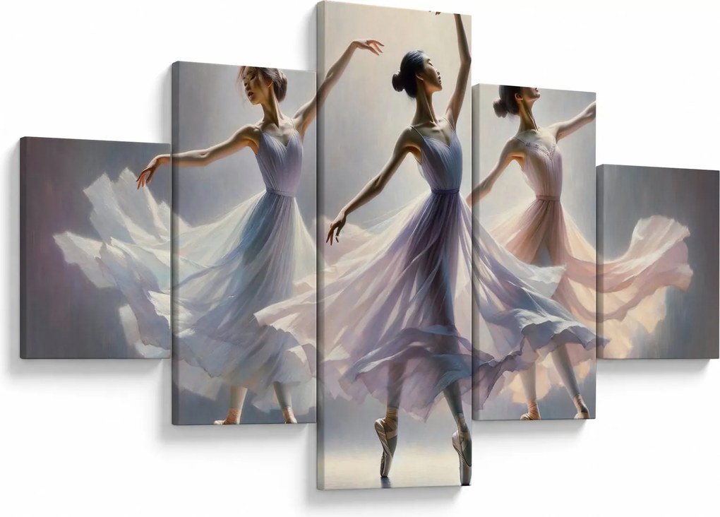 Obraz - Trzy baletki (125x70 cm)