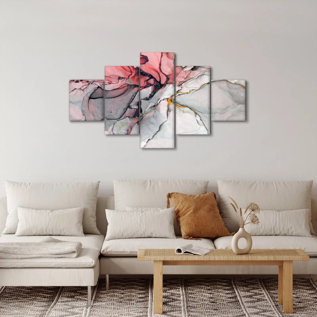 Obraz abstrakcji (125x70 cm)