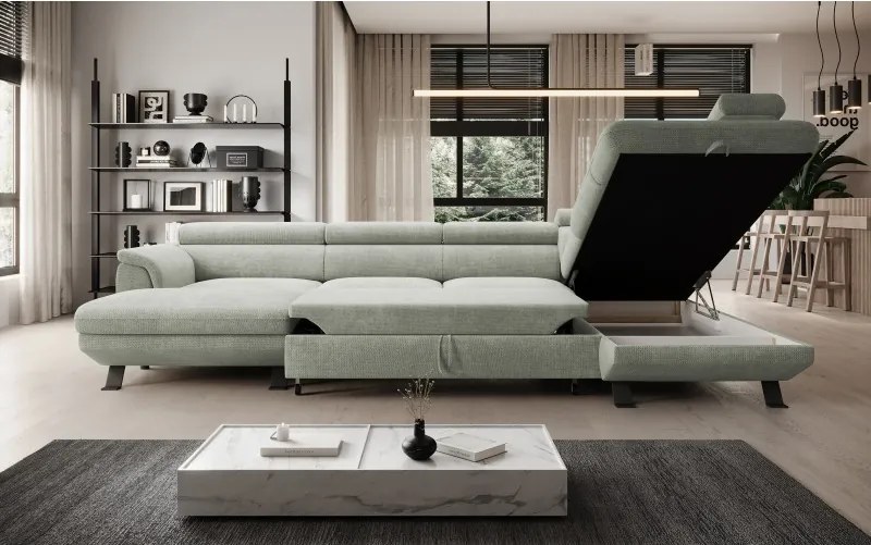 Narożnik RAVEN XL z funkcją spania WERSAL