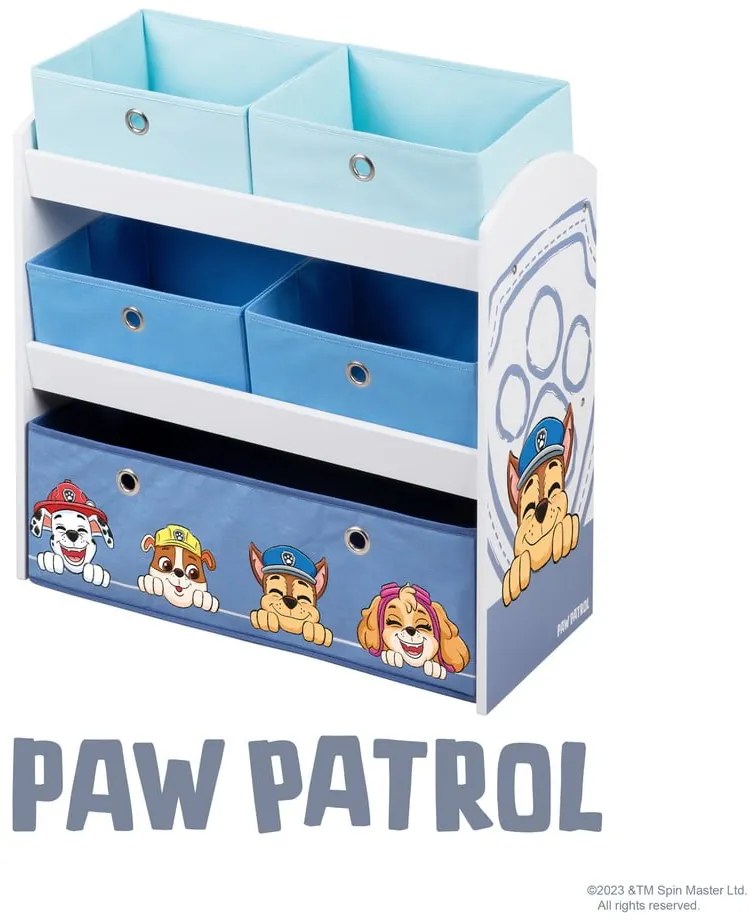 Dziecięcy pojemnik na zabawki 63.5x29.5x67 cm Paw Patrol – Roba