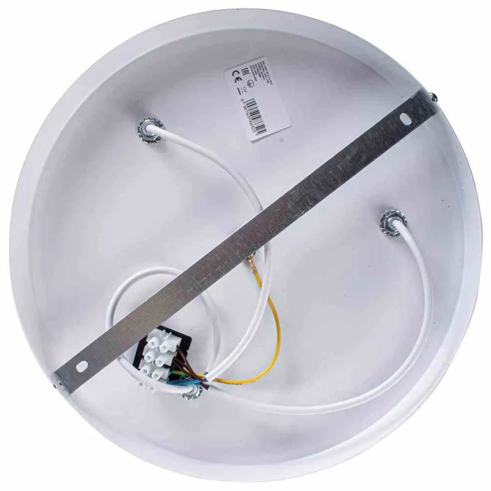 Lampa sufitowa OVAL WHITE 3xE27 na kole