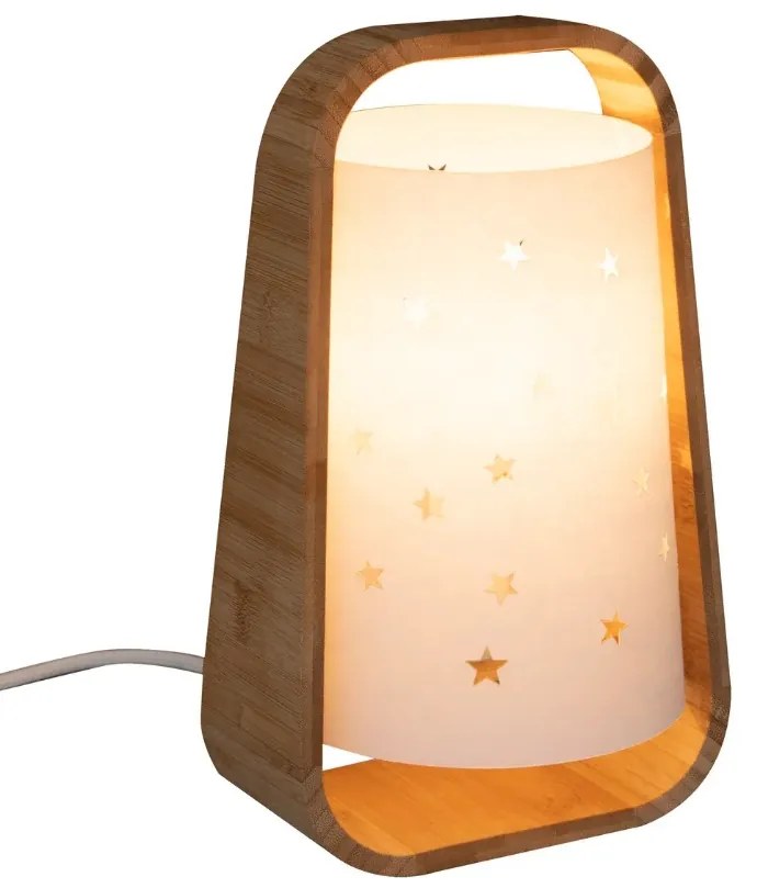 Lampka dziecięca STARDUST biała, 26 cm