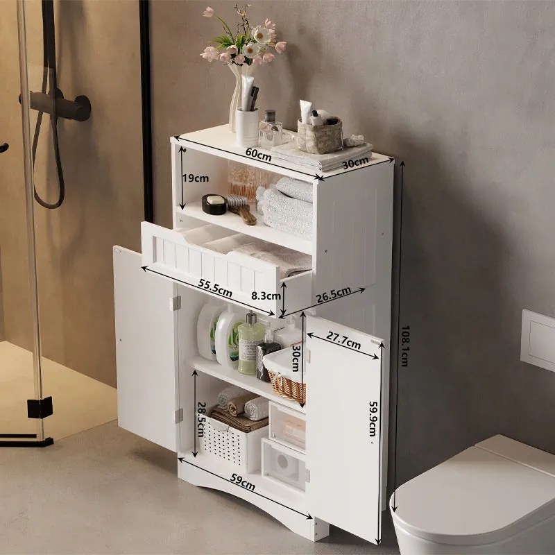 Szafka łazienkowa wielofunkcyjna loft