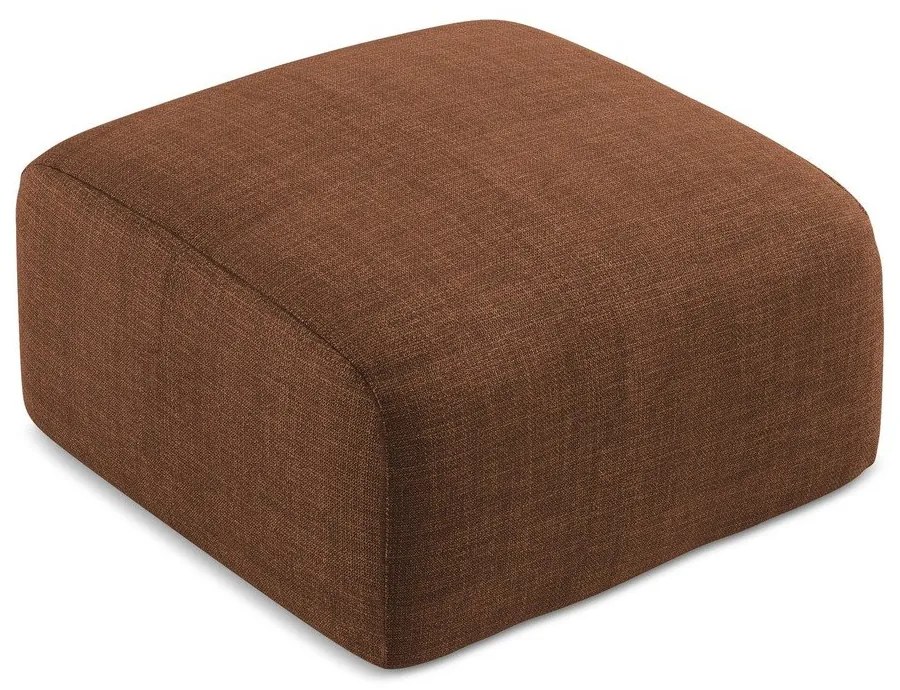 Podnóżek w kolorze terakoty Leila – Makamii