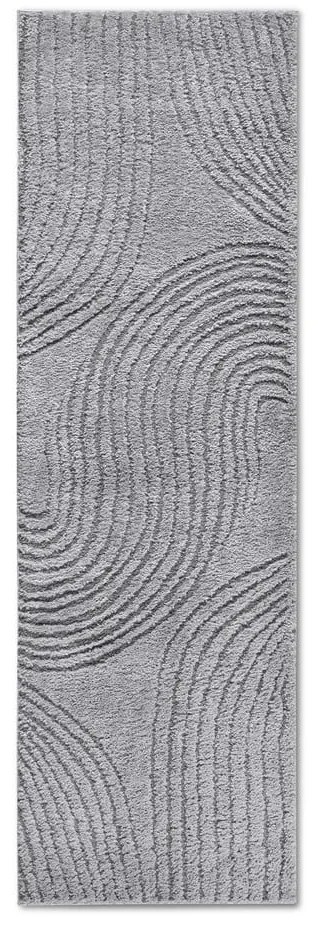 Szary chodnik 80x240 cm Pigment Light Grey – Elle Decoration