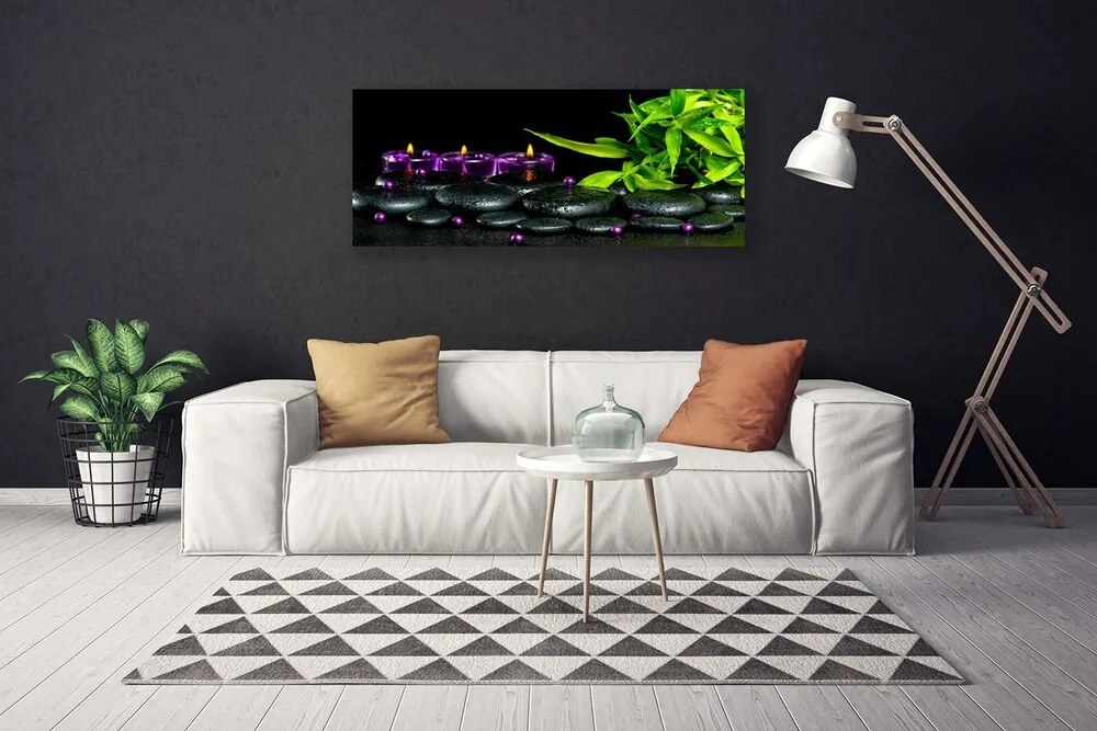 Obraz canvas na ścianę Nastrojowy Wieczór w Spa