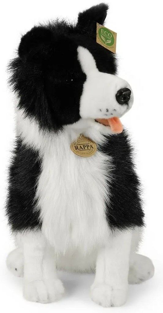 Rappa Pluszowy pies Border collie 40 cm ECO - FRIENDLY