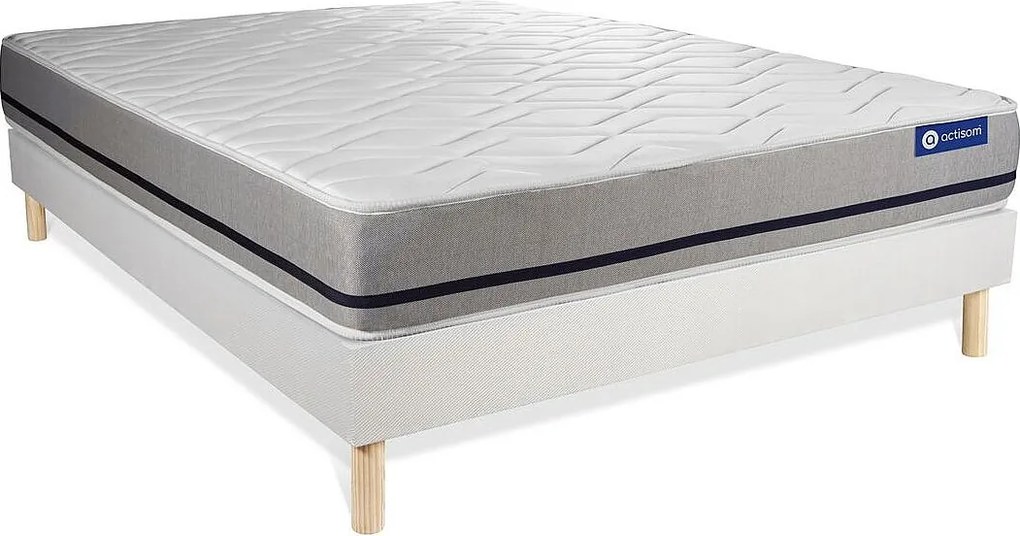 Materac Actilatex soft 140x190cm + zestaw podstawa lózka