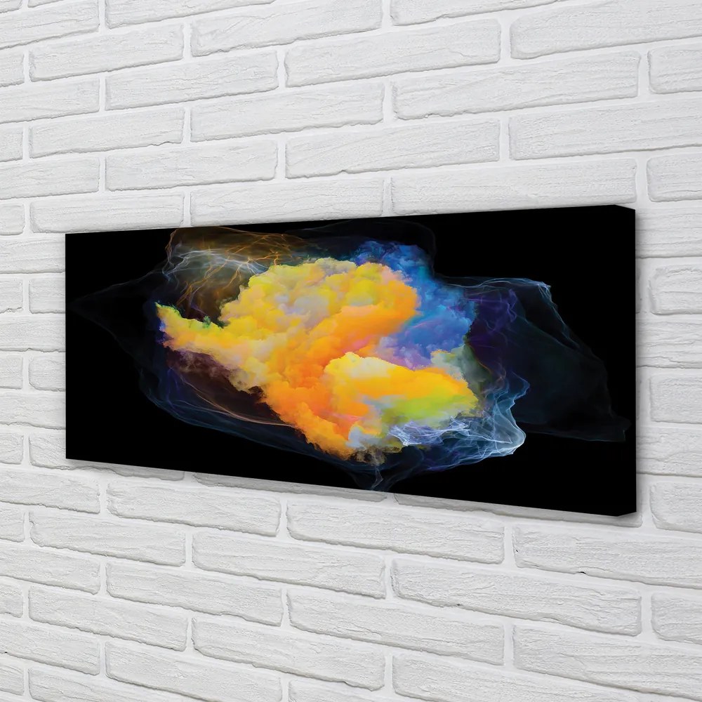 Zdjęcie na płótnie Feeria Kolorowych Fraktali