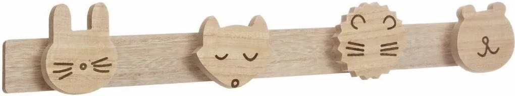 Wieszak dziecięcy ANIMAL, 55 cm, motyw zwierzątek