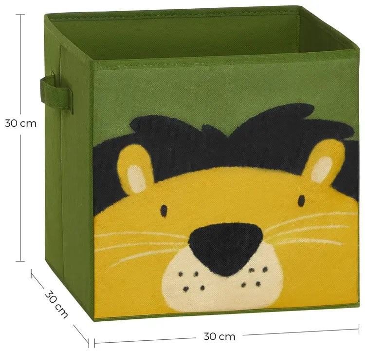 Zestaw 3 dziecięcych organizerów ze zwierzętami G9-B04