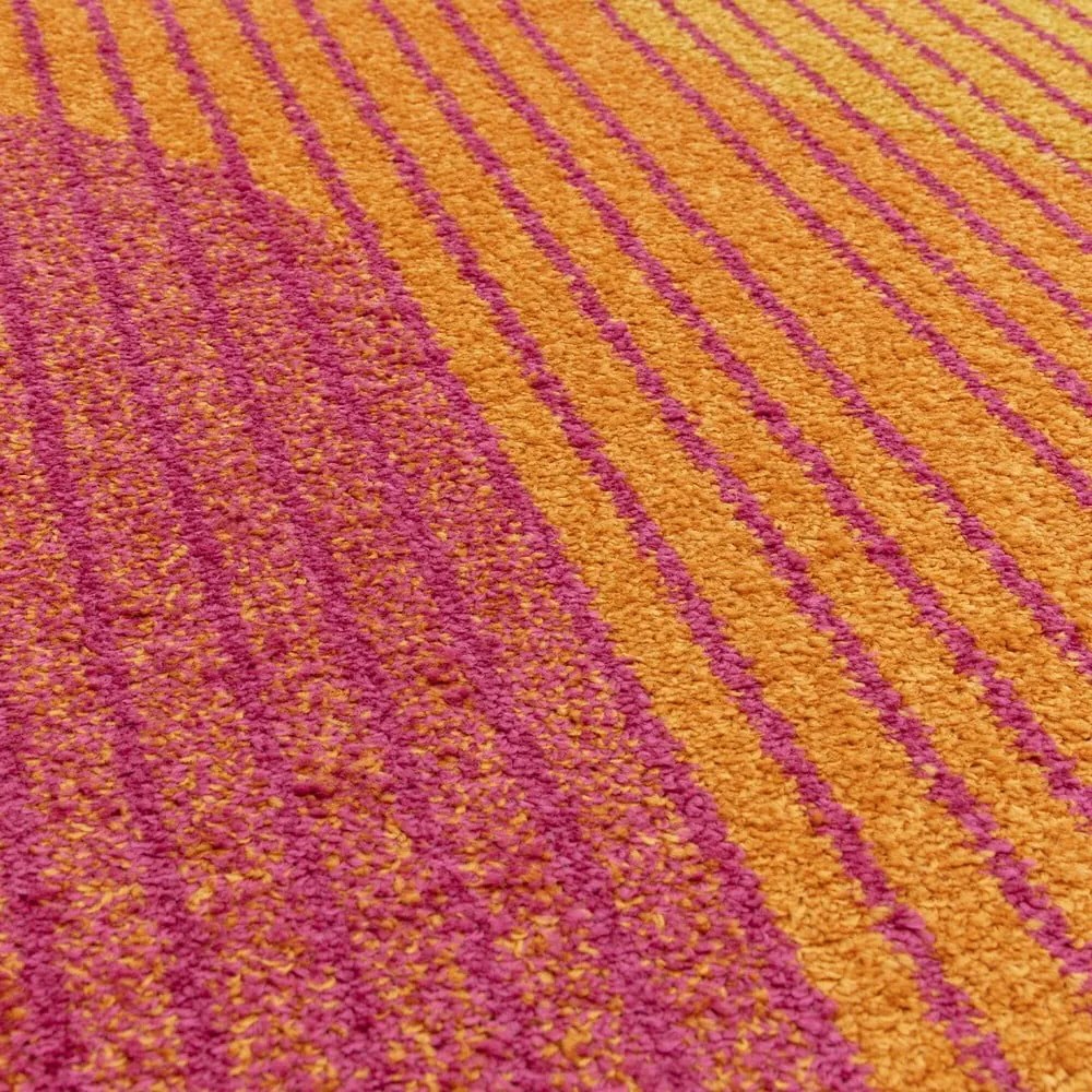 Żółty/pomarańczowy dywan 120x170 cm Muse Orange Retro – Asiatic Carpets