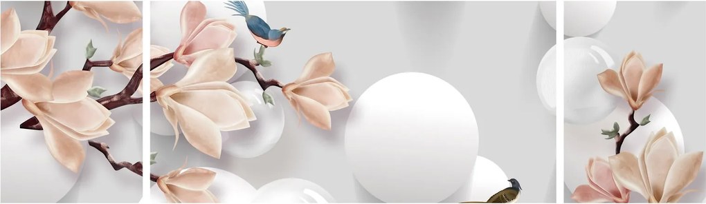 Obraz - Wiosna (170x50 cm)