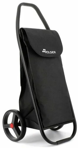 Rolser Torba na kółkach Com Tweed 8 Black Tube,czarna