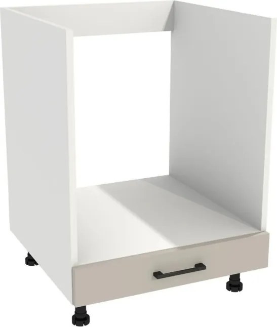 Zestaw Mebli Kuchennych MODERN 200 cm Kaszmir/Biały Nowoczesny