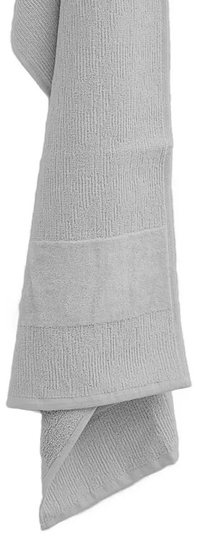 Ręcznik CARRARA 40x55 cm jasnoszary, 100% bawełna