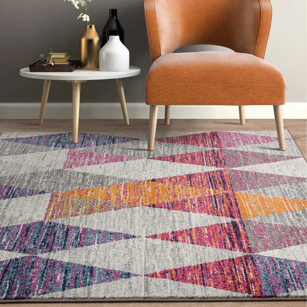 Czerwony dywan 80x150 cm Muse Harlequin Pink – Asiatic Carpets