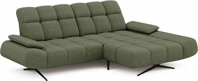 Elegancki narożnik MORENO S z funkcją w tkaninie ARAGON 39 WERSAL