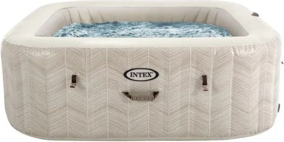 Basen SPA z hydromasażem Intex 472, jacuzzi ogrodowe 196 cm, 6 osób, WiFi