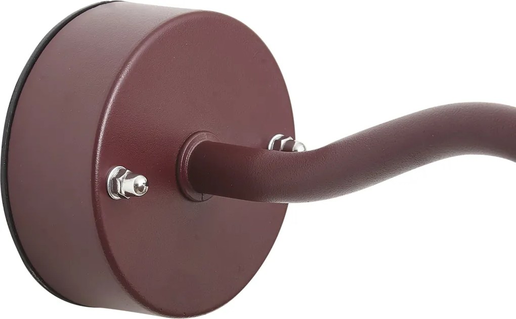 Klasyczna lampa ścienna zewnętrzna ciemnoczerwona IP44 - Munich