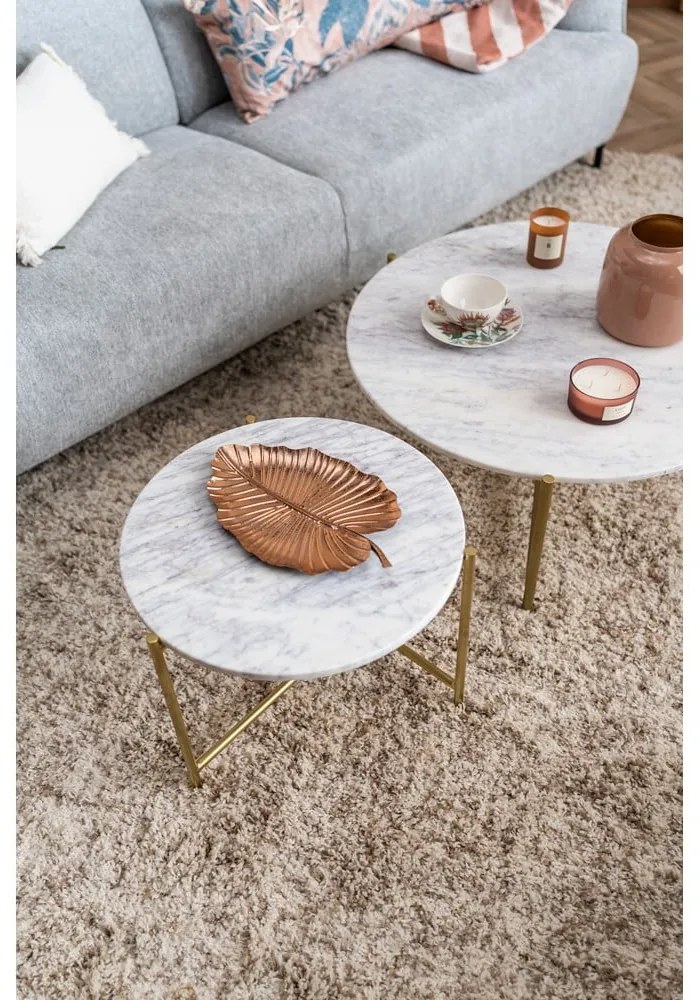 Kremowy dywan Think Rugs Vista, ø 133 cm