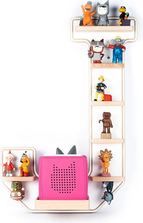 Półka litera J dla Toniebox Tonies