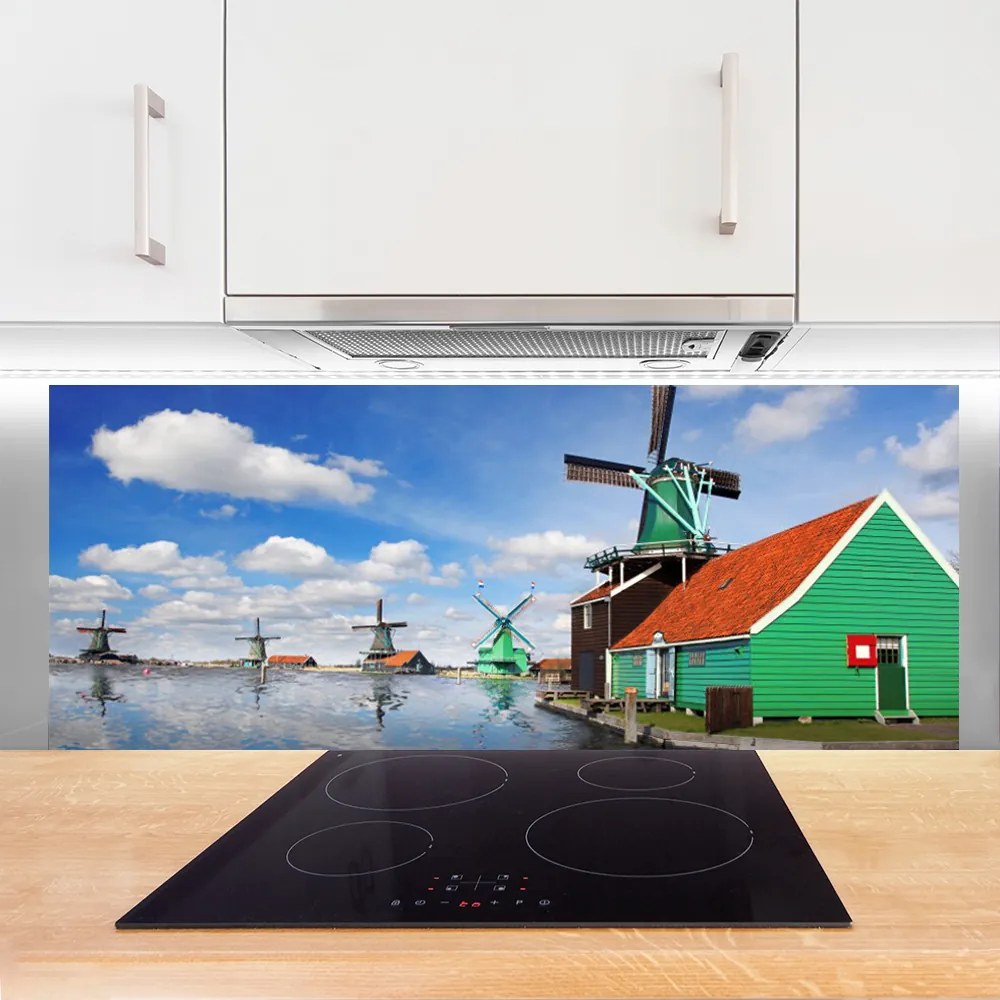 Panel Kuchenny Nowoczesna Bryła Budynku