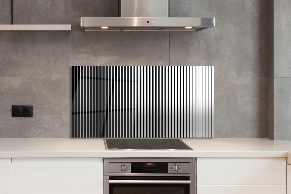 Panel Szklany Gradientowy Wzór Zebry