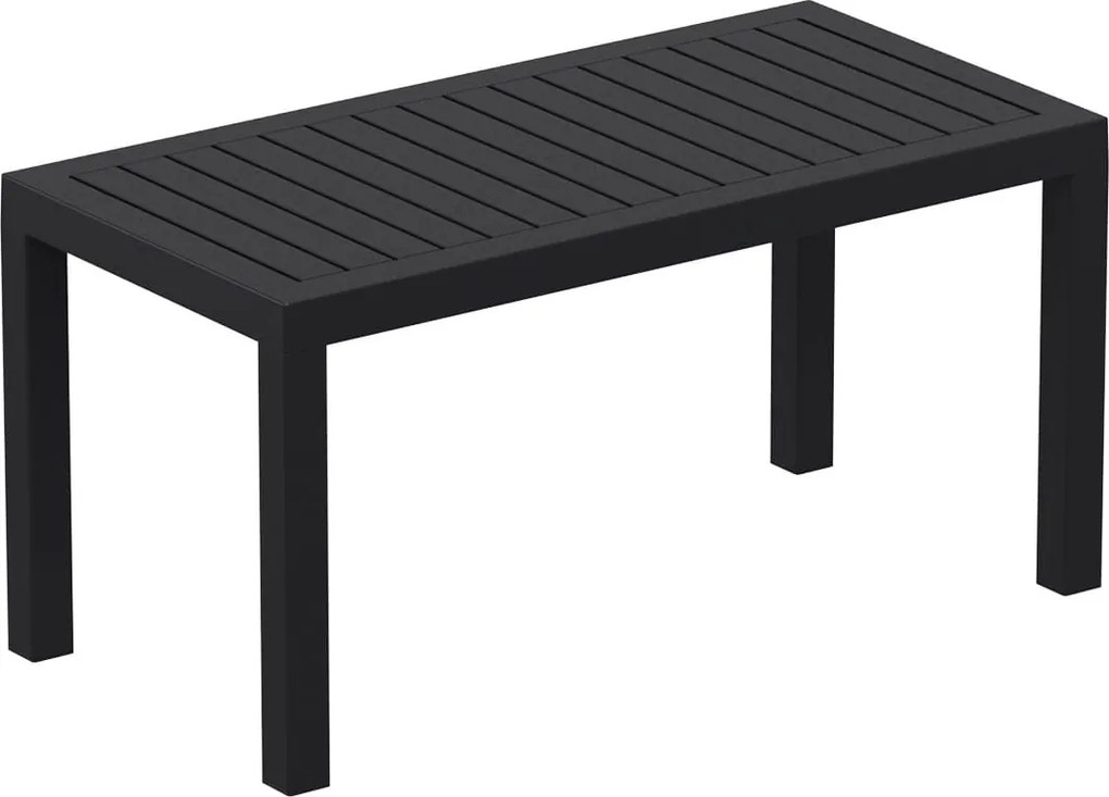 Prostokątny stolik ogrodowy z tworzywa Ocean Table