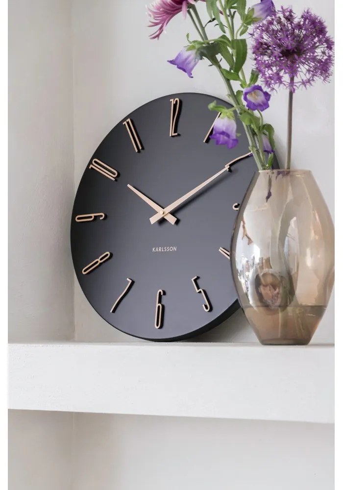 Zegar ścienny ø 40 cm Esmerado – Karlsson