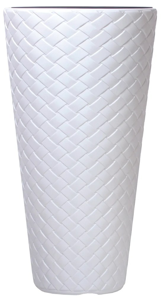Doniczka ogrodowa 78cm Matuba Slim biała PROSPERPLAST