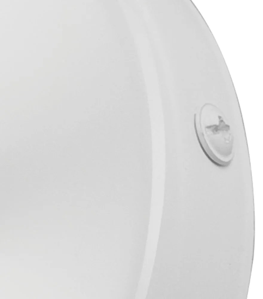 Biały kinkiet ø 15 cm Ellie – LAMKUR
