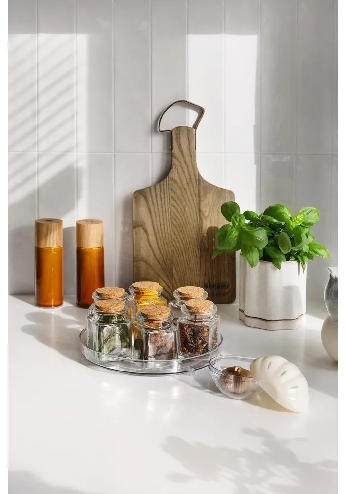 Obrotowy plastikowy organizer na przyprawy ø 29 cm – Casa De Engel
