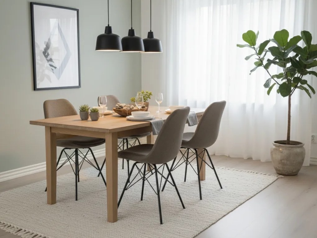 Oliwkowe krzesło do jadalni KEN BREGO