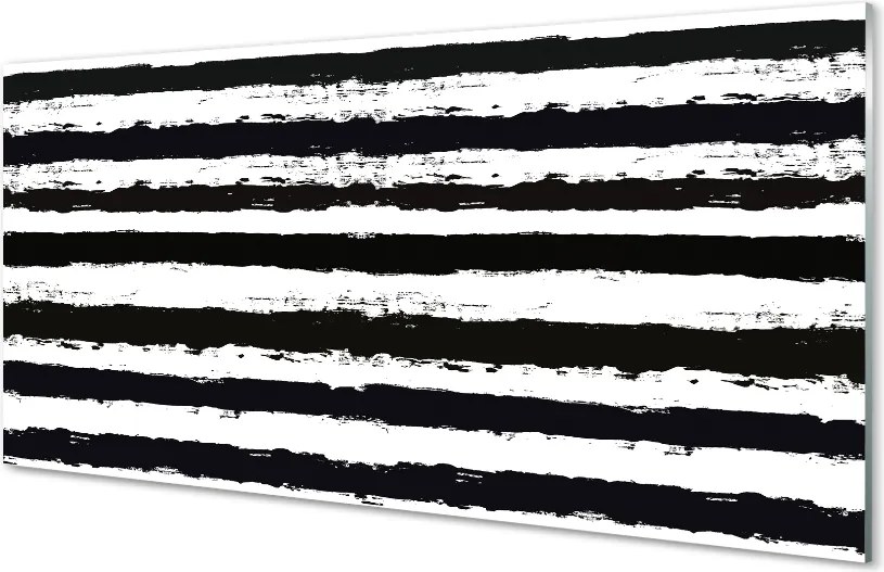 Panel Szklany Dziki Wzór Zebry