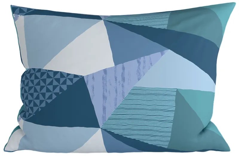 Zestaw 2 szt. dekoracyjnych poszewek na poduszki z mikrofibry NARKEL 50x70 cm, kolorowy