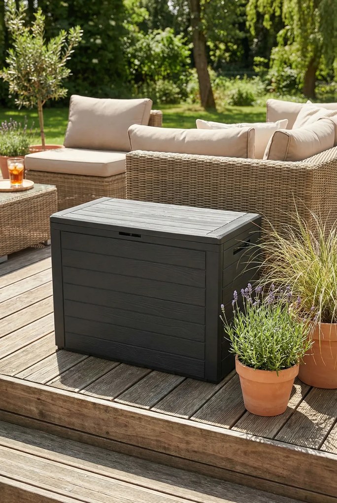 Skrzynia ogrodowa z rączkami N8-M03