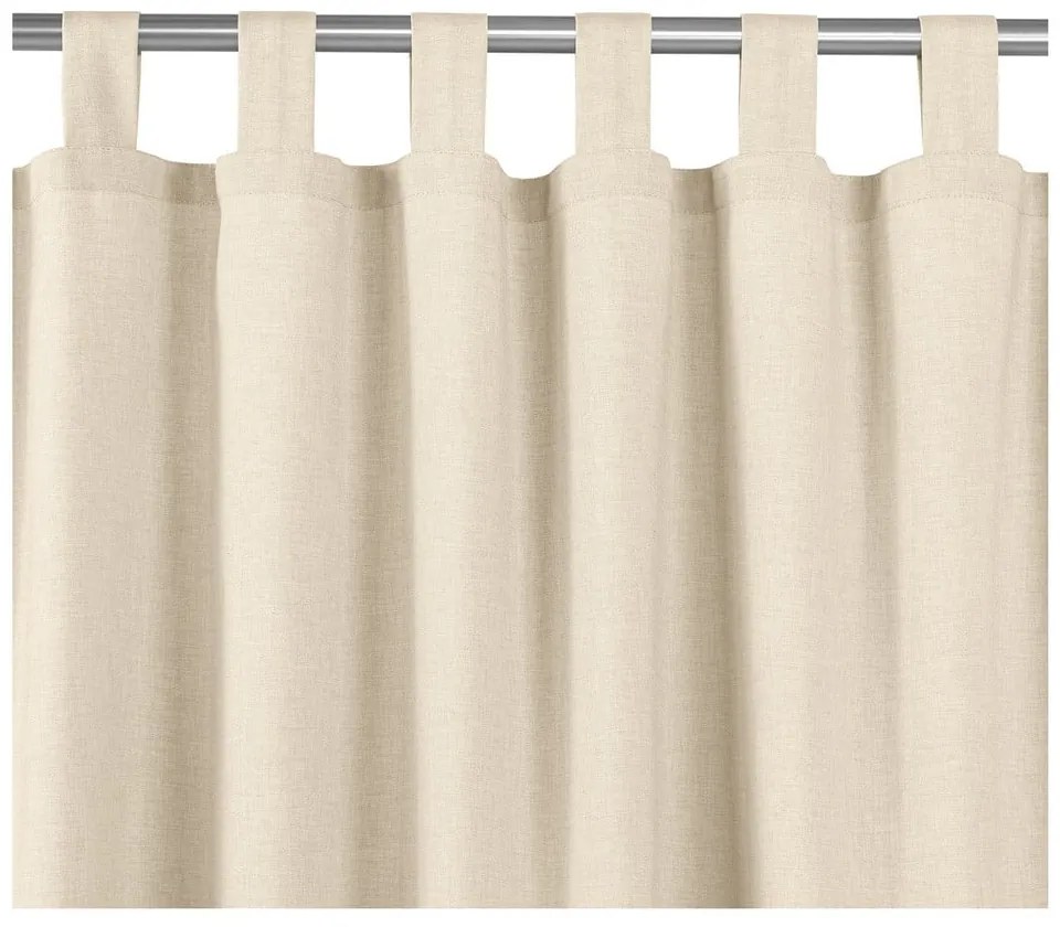 Kremowa zasłona 300x300 cm Carmena – Homede