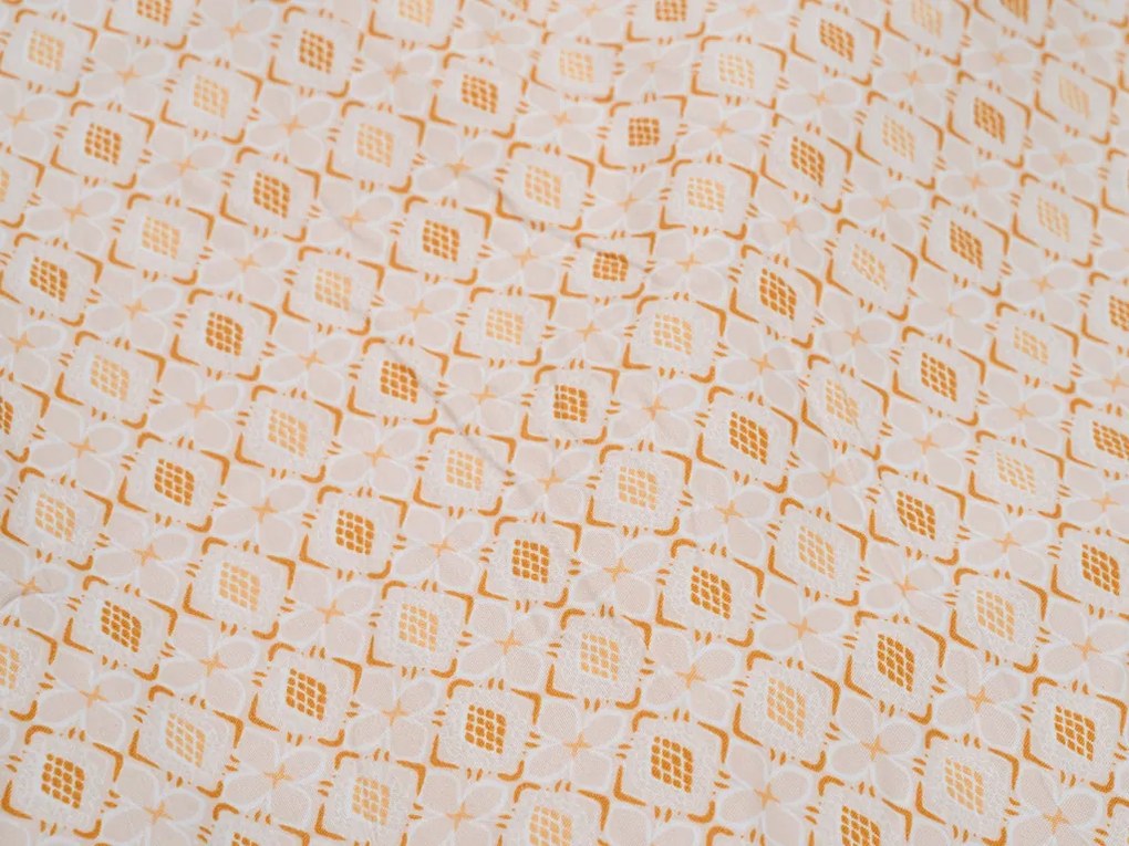 PrzytulneMieszkanie.pl PrzytulneMieszkanie.pl Dwustronna pościel DUO SENSE SOFIRA kremowa + poszewka na poduszkę 40x50 cm GRATIS Rozmiar pościeli: 70 x 90 cm | 140 x 200 cm