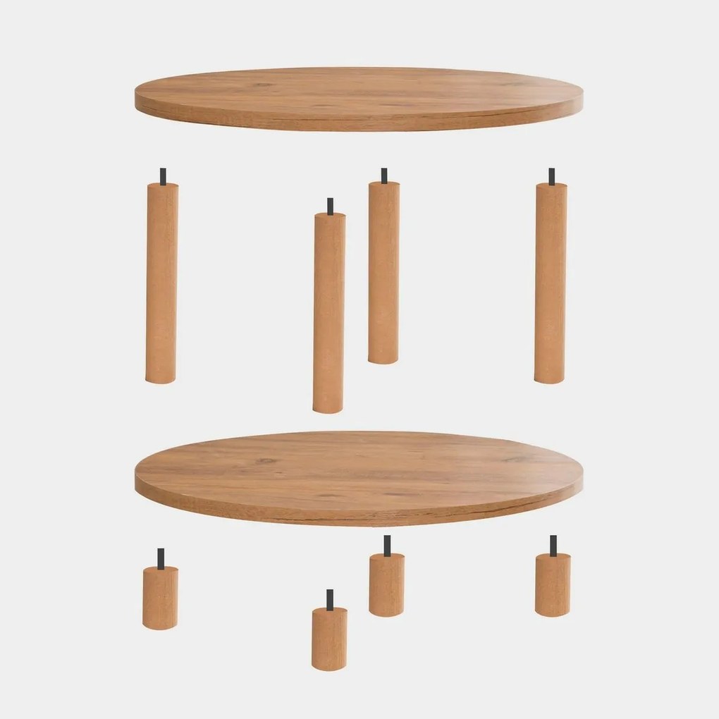 Stolik konferencyjny Roby Atlantic Pine