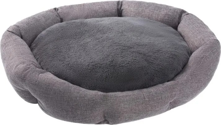 Petstuff Legowisko dla psa Octagon, 50 x 57 x 13 cm, szare