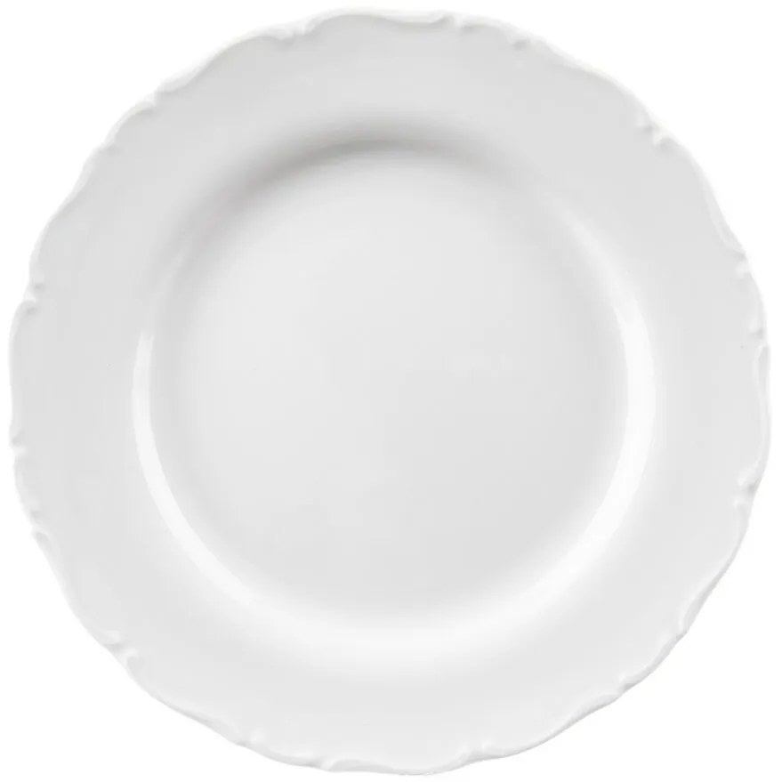 Orion Zestaw porcelanowych talerzy deserowych zbrzegiem Mona, 19 cm