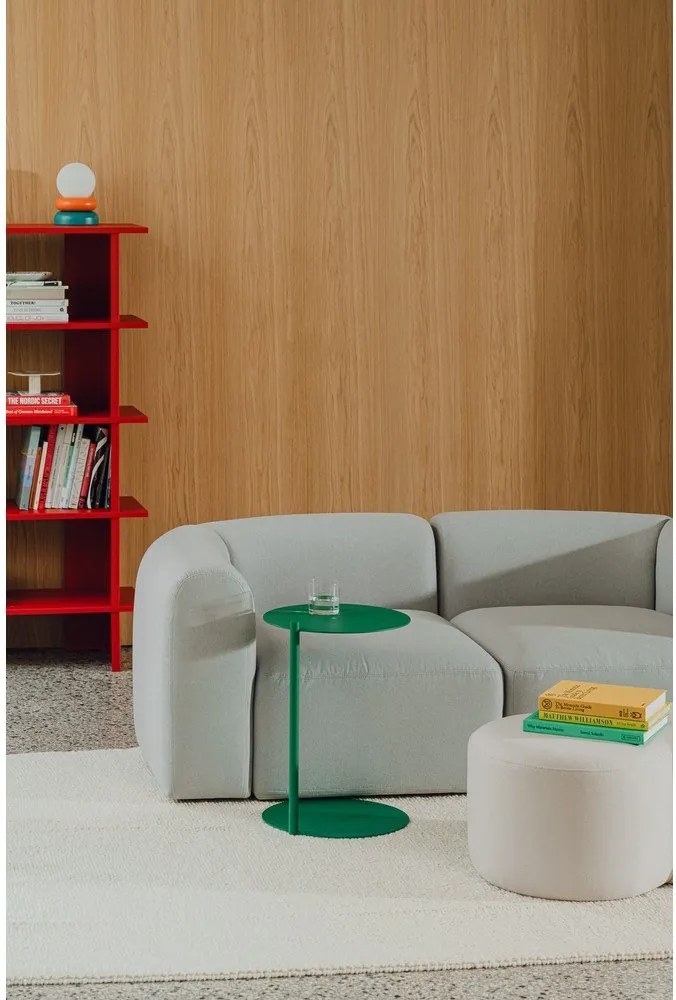 Stalowy okrągły stolik 41x40 cm Ande – noo.ma