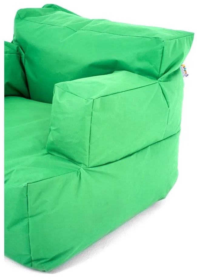 Zielony ogrodowy worek do siedzenia Relax – Floriane Garden