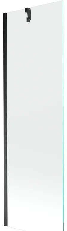 Mexen Next parawan nawannowy 1-skrzydłowy 60 x 150 cm, transparent, czarny - 895-060-000-00-00-70
