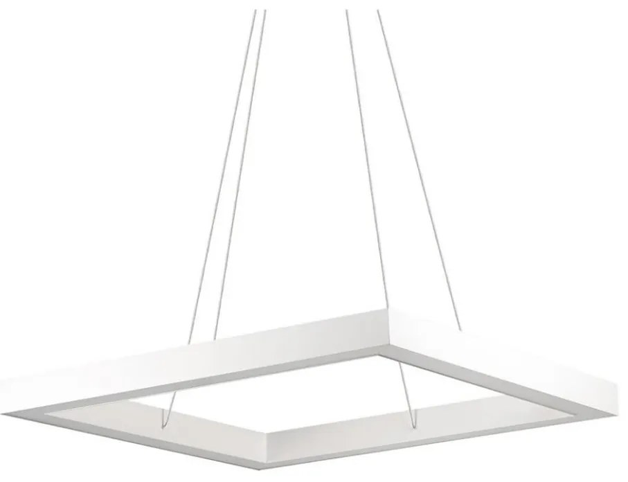 Ideal Lux - LED Żyrandol na lince ORACLE LED/39W/230V 3000K 60x60 cm biały