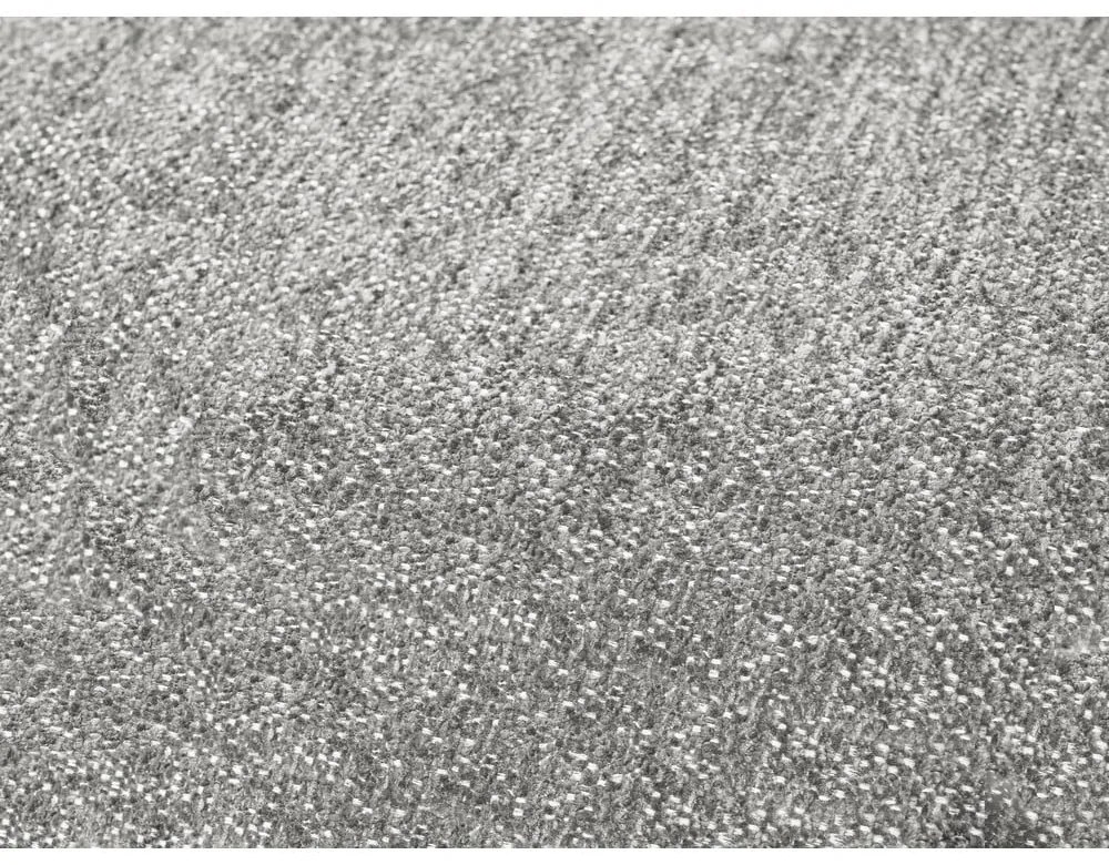 Jasnoszara sofa z tkaniny szenilowej 278 cm Everest – Bobochic Paris