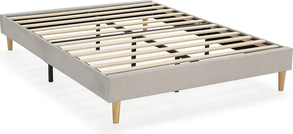 Podstawa kolumny tapicerowana Bari 140x190 cm Szary